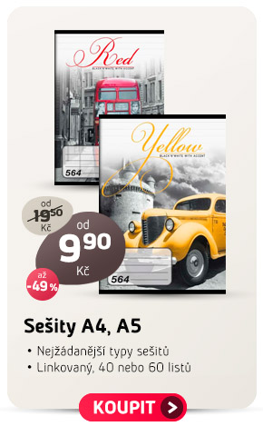 Sešity A4, A5